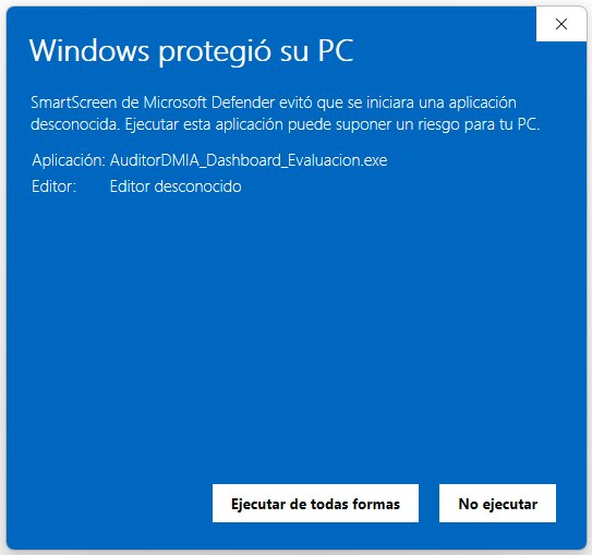 Pantalla de SmartScreen — paso 2